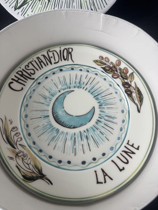 Talerze dior zestaw 4 sztuki nowy pudelko swieta wigilia prezet