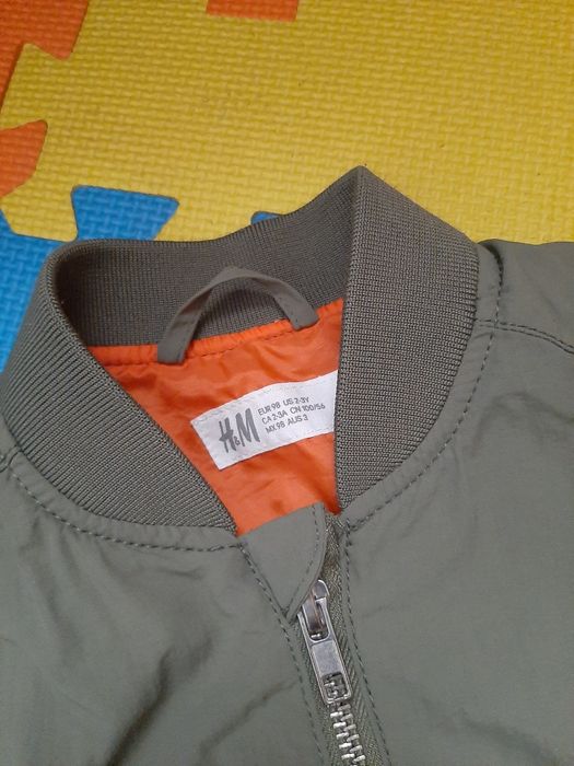 Kurtka H&M 98 khaki