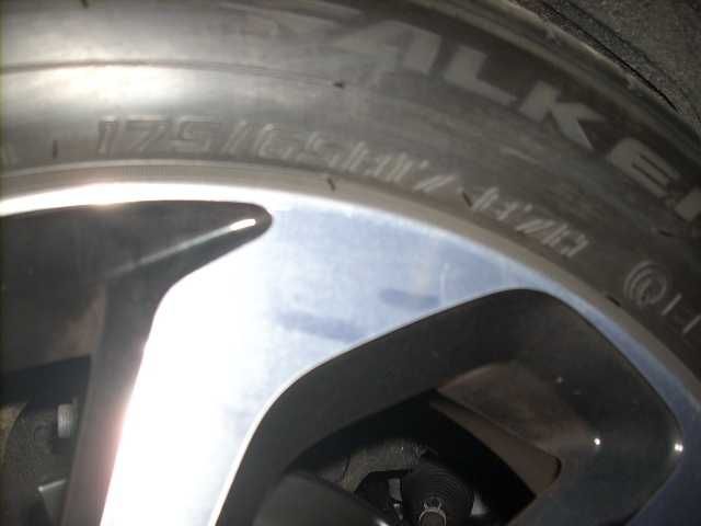 OPONY LETNIE 175/65R 17 po przebiegu 2500 km