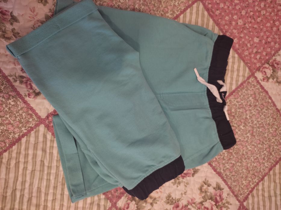 Spodenki krótkie dla bliźniaków 116