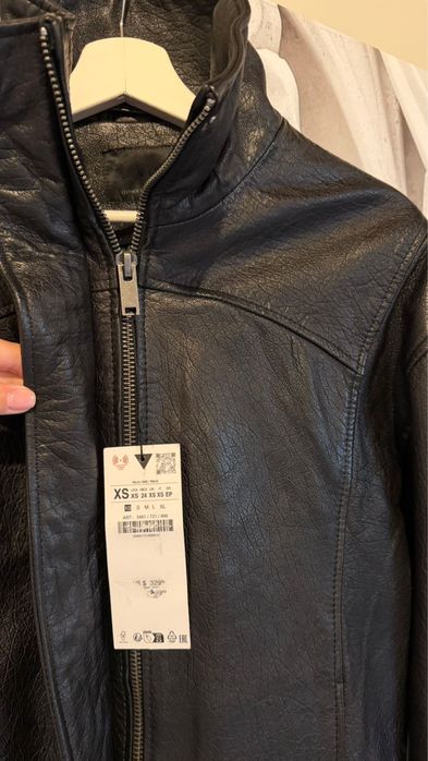 Куртка zara , нова, шкіра