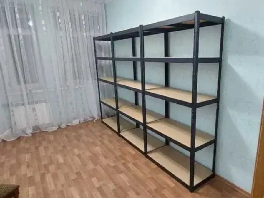 Стелаж етажерка розбірний металевий для гаража балкона  Стеллаж металлический  оцинкованный для документов банок рассады инструментов  5 полок купить