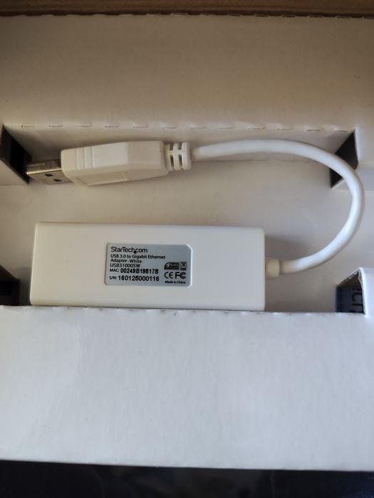 Interface de rede gigabit ethernet USB 3.0