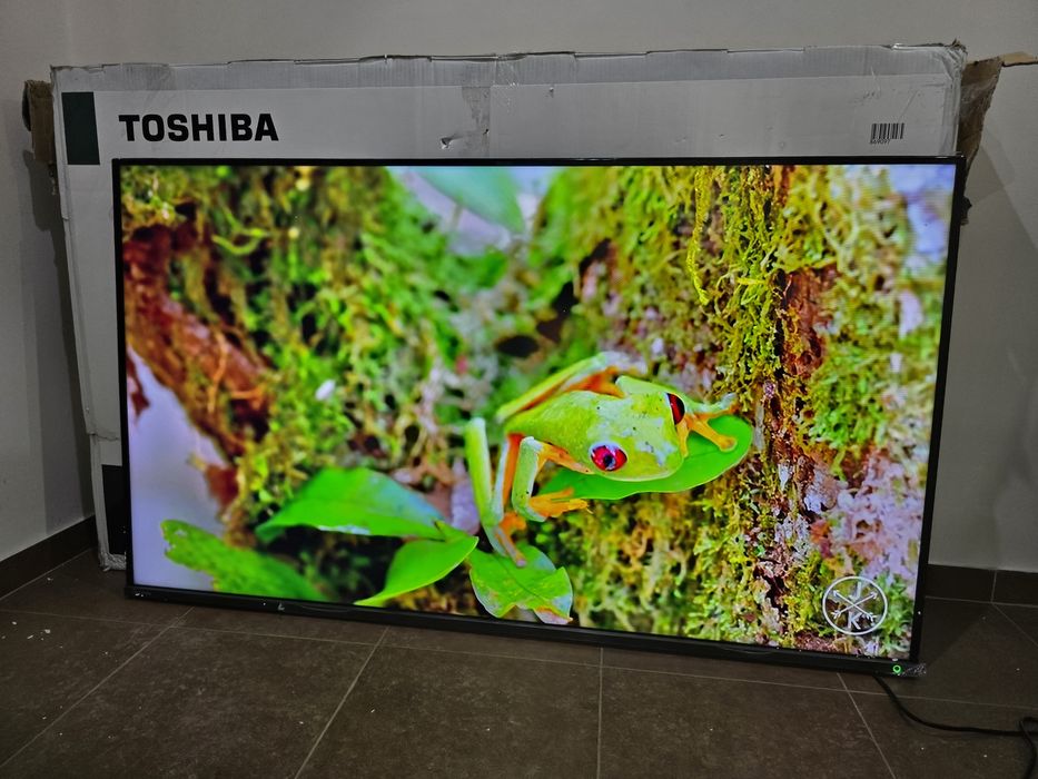 Telewizor Toshiba Q led  55 cali Nowy ,Android ,smart tv wifi YouTube