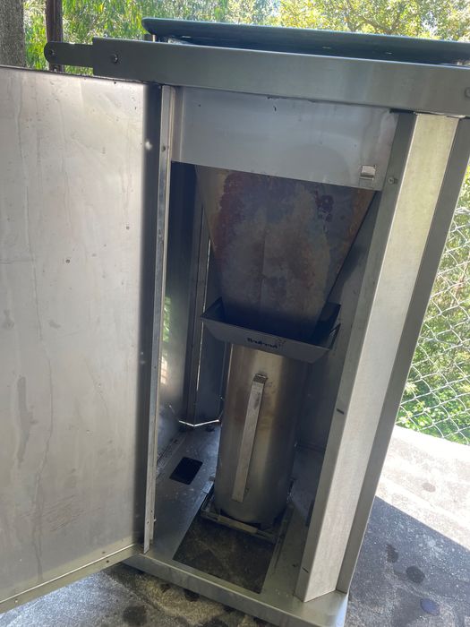 Grelhador ECO em INOX a pellets e sem fumo