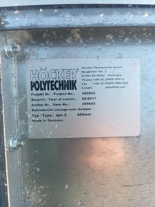 Trójnik z przepustnicą do wentylacji