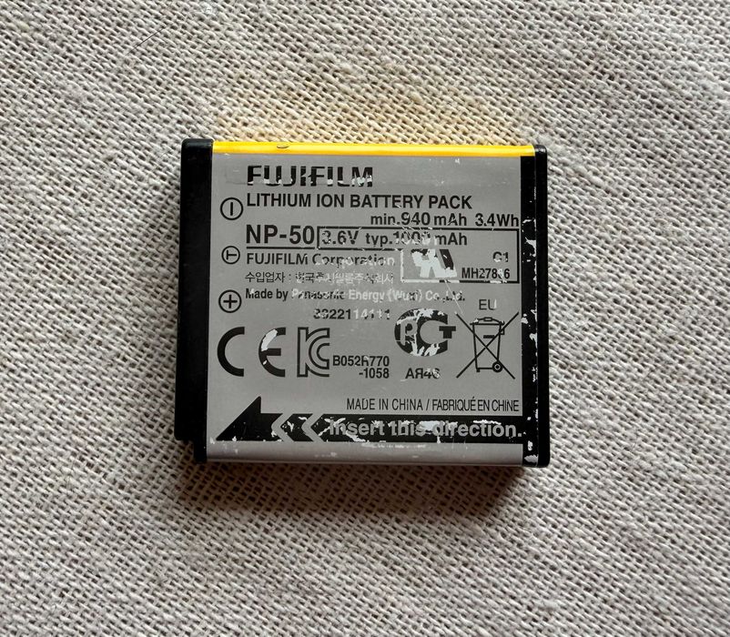 Oryginalna bateria akumulator Fujifilm NP-50 Fujifilm X10 Fujifilm X20