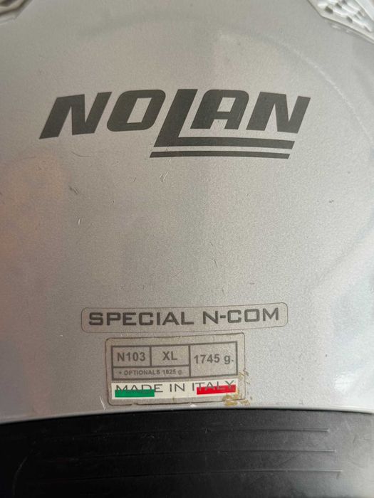 Capacete moto NOLAN  N-103  medida XL - articulado (modular)