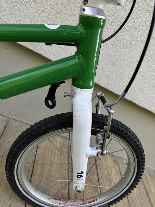 Woom 3 16” Lekki rower dziecięcy Premium Zielony
