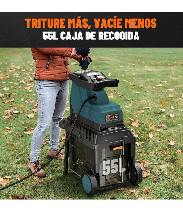 DOVAMAN GT10 Trituradora de ramos - Pouco uso - Baixa de Preço