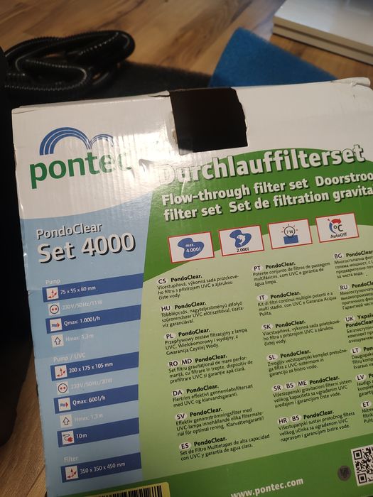 Pompa filtrująca Pontec PondoClear Set 4000
