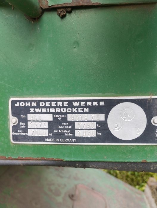 Комбайн Джон Дір 960 John Deere