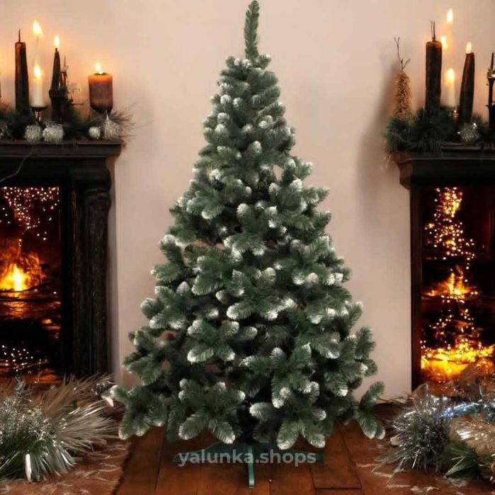 Ялинка штучна ПВХ КАРПАТСЬКА СНІЖНА# Ель, Елка, Ёлка искусственная