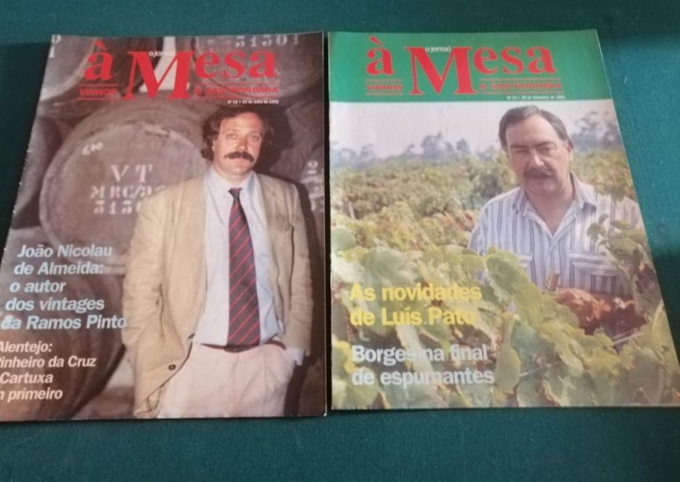 Separata “À Mesa - Vinhos e Gastronomia”