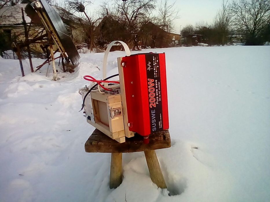 Портативна електростанція 100Аh  2000w Літій-залізо-фосфат