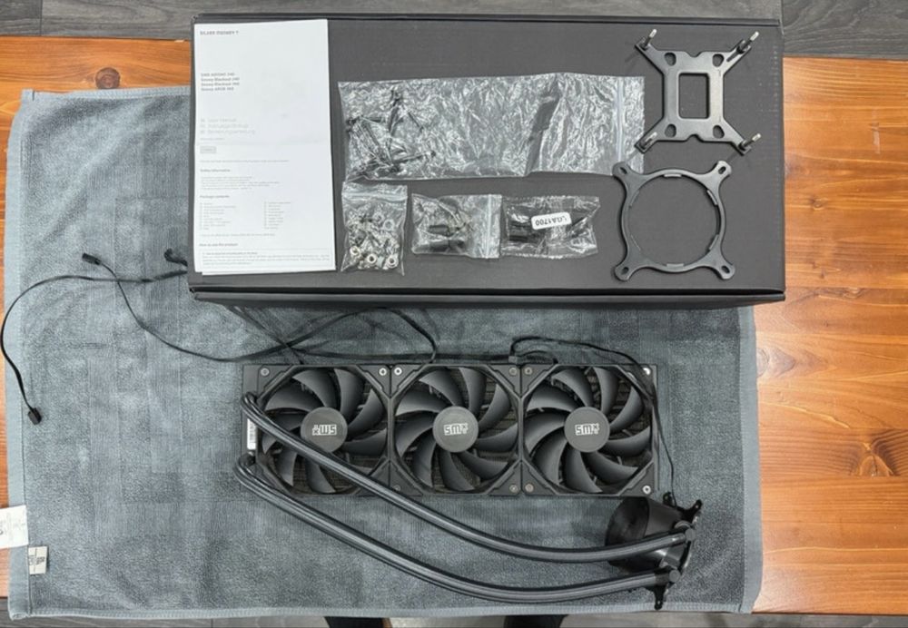 Chłodzenie procesora aktywne Silver Monkey X SMXC024