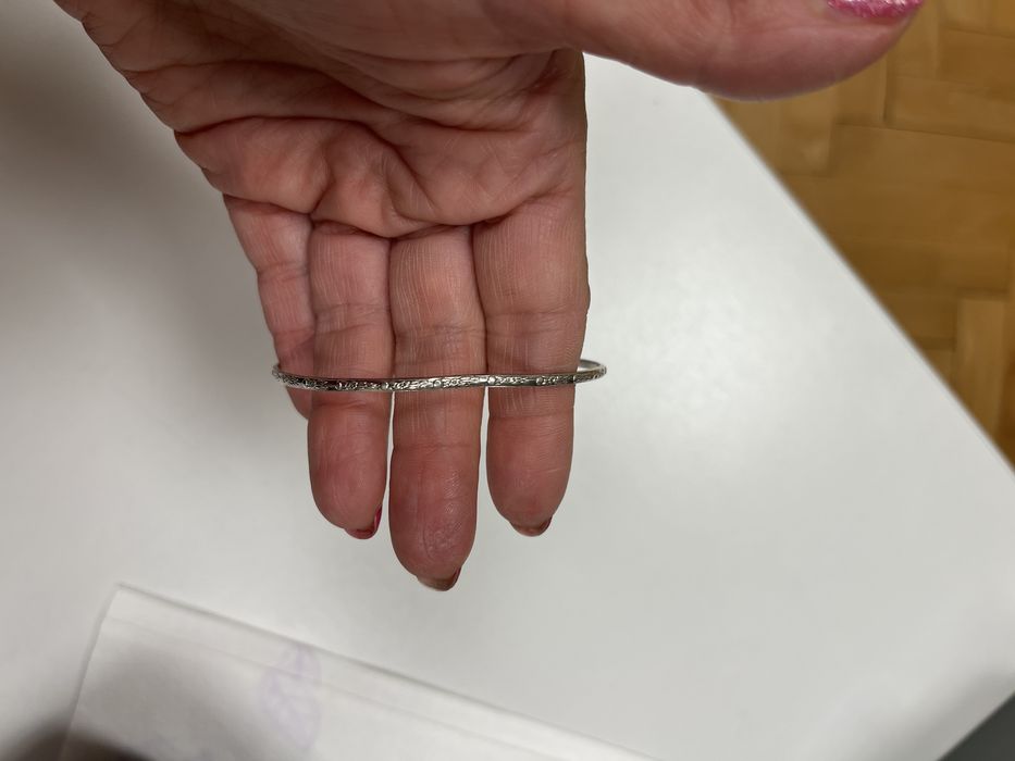 Bransoletki srebrne Warwet PRL