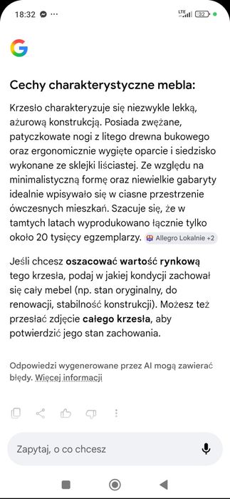 Krzesło stolarskie 200-102 Maria Chomentowska