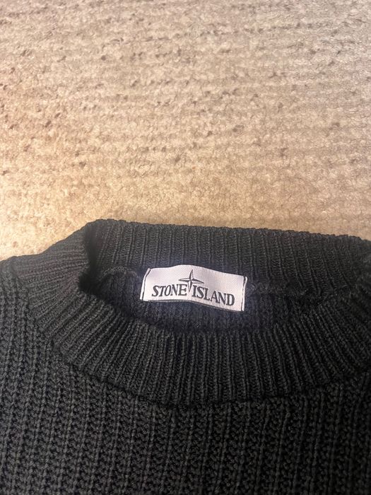 Светр stone island L вʼязаний