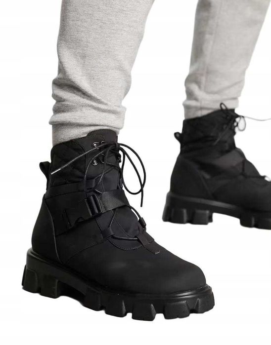 Buty męskie sznurowane