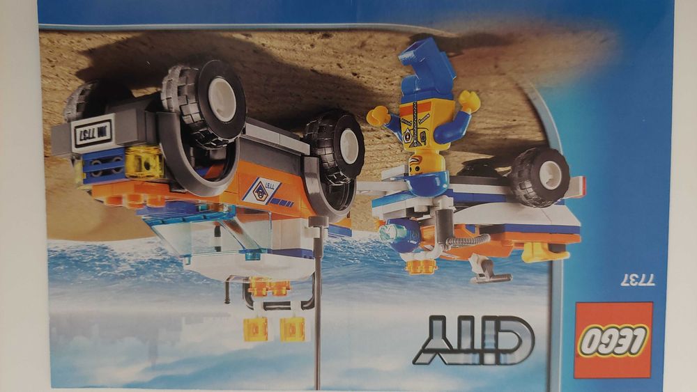 Lego City- Coast Guard Veiculo todo-terreno com reboque e Jet-sky