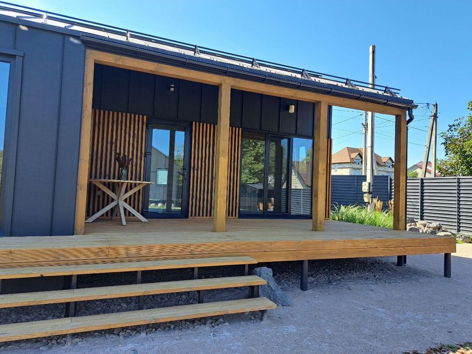 Дуже затишний будинок біля струмка для відпочинку на літо або вихідні