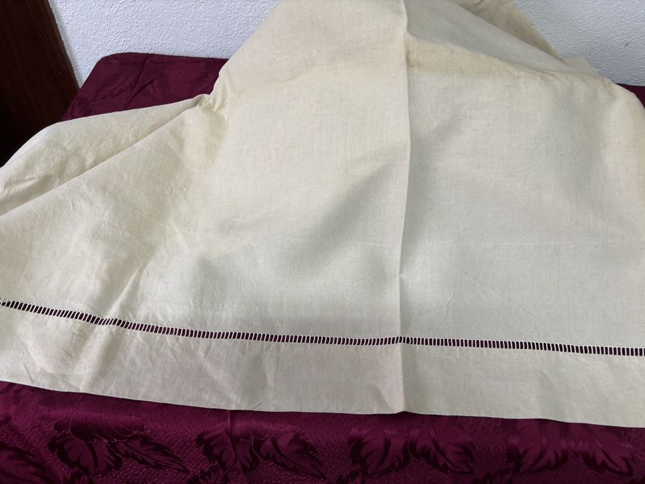 Lençol em linho 3m por 2.36cm