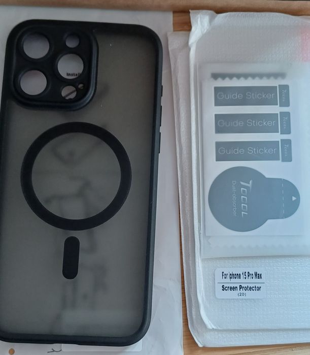 Iphone 15 pro máximo Capa e 2 películas