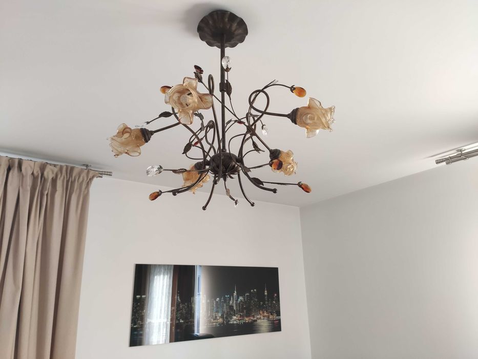 Żyrandol ITALUX z żarówkami ledowymi G9