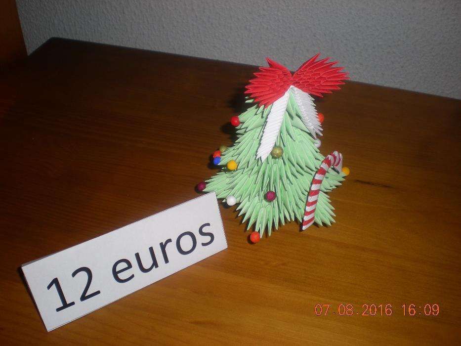 Jarras em Origami 3d