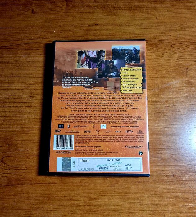 TSOTSI - No One Chooses Their Origins / Academy Award for Best Foreign Language Film NEW64740888291457121