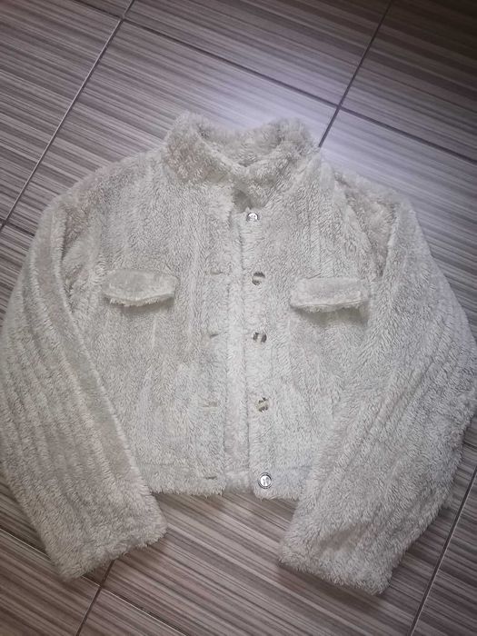 Тепла плюшева куртка - жакет