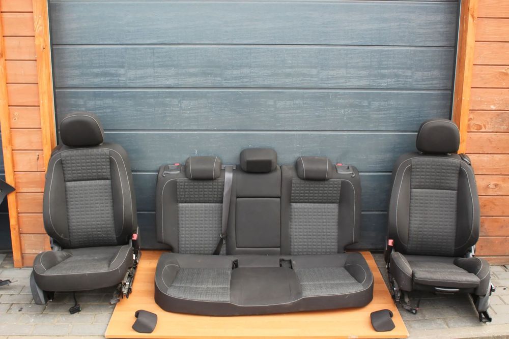 FOTELE KANAPA OPARCIE BOCZKI MATERIAŁOWE OPEL ASTRA J GTC 3 DRZWI EUROPA PODUDZIA PODGRZEWANE