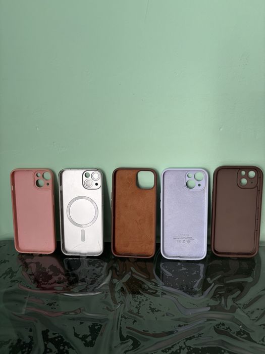 Продам чехли до iPhone 13 нові та бу( ЧИТАЙТЕ ОПИС) За 8 чохлів -400 грн