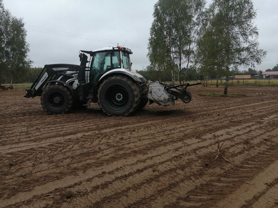Mulczer wgłębny czyszczenie działek wycinka rekultywacja mulczowanie