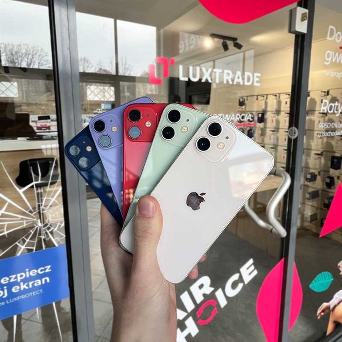 JAK NOWY | IPHONE 12 MINI 128GB | 2 lata gwarancji! | Różne kolory