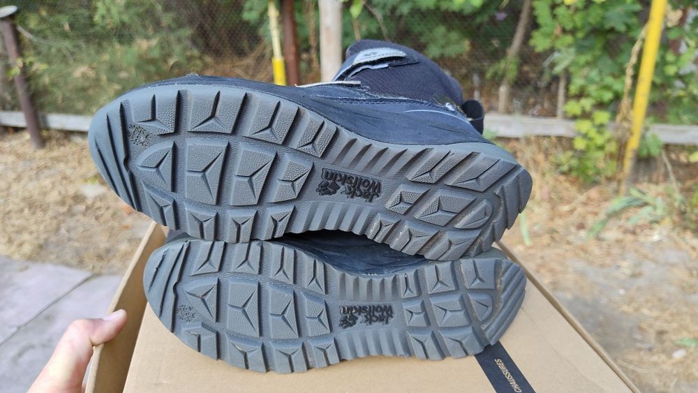 термо чоботи ботинки дитячі зимові Джек вольскін  jack wolfskin розмір