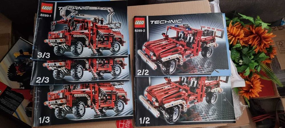 Klocki LEGO Technic 8289 - Wóz strażacki super prezent na święta