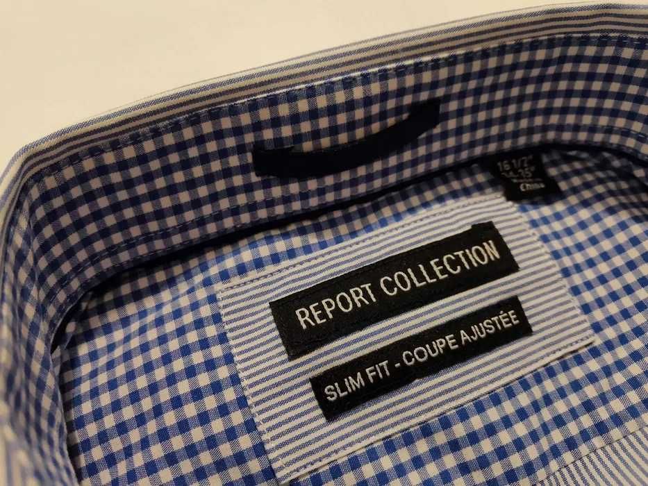 REPORT COLLECTION USA - NOWA! Markowa Koszula Męska rozmiar XL