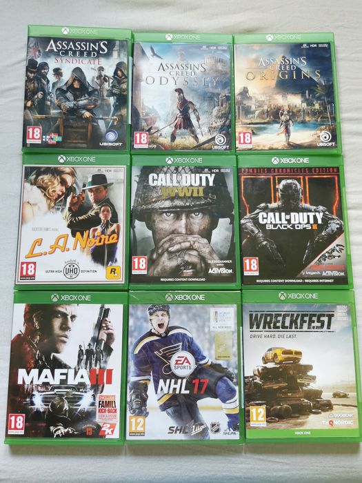 Gry Xbox Xbox One Xbox Series X Need for Speed Far Cry Forza Lego Fifa GTA Wiedźmin cyberpunk Rdr Assassins