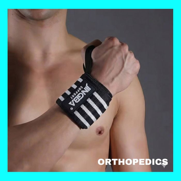 НАПУЛЬСНИК для тяжелой атлетики | бандаж на руку запястье - для спорта