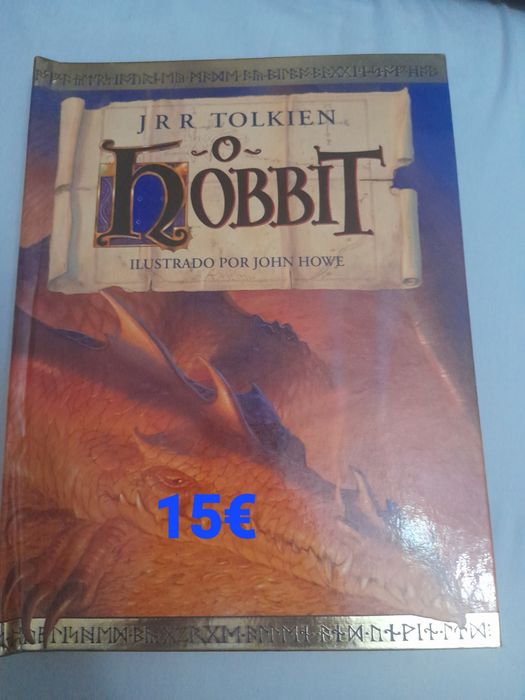 Lote de livros de Tolkien e Diana Gabaldon