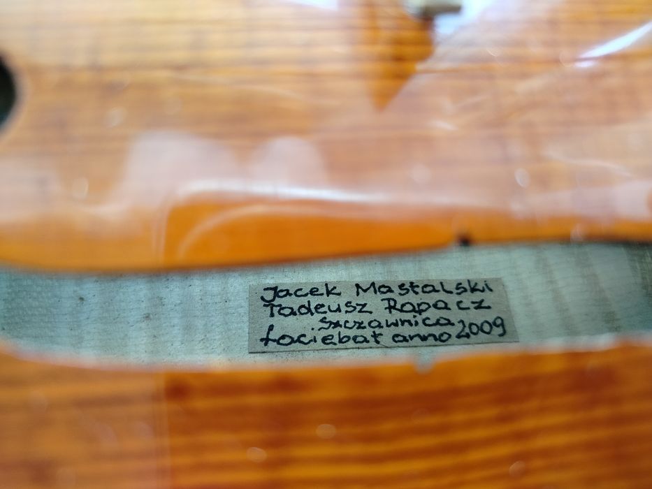 Altówka lutnicza Mastalski/Rapacz 2009