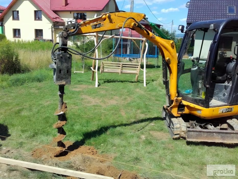 Wiertnica do mini koparek Świder łyżki inne