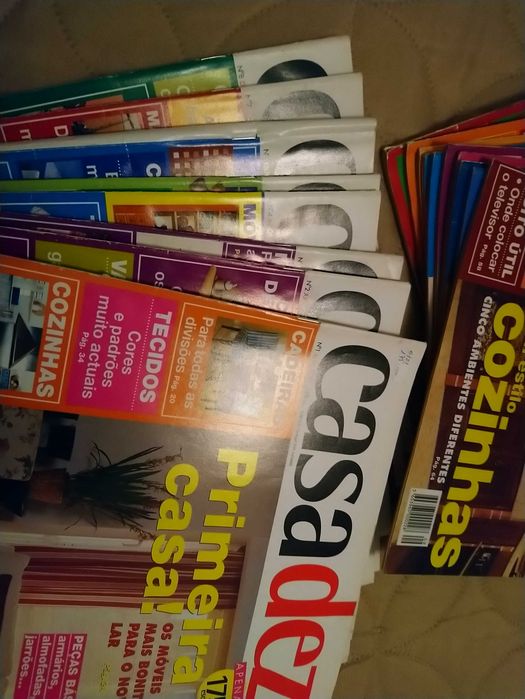 19 Revistas de decoração “Casa Dez”