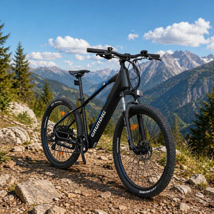 Rower Elektryczny Górski E-MTB GRUNDIG HT 27.5" 250W Shimano