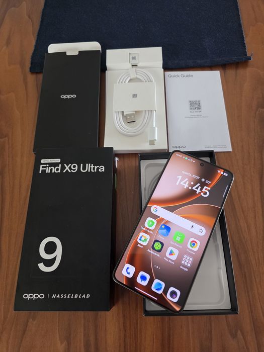 Oppo Find X9 Ultra 5G 512GB NOVO. Troca/retoma. Fatura, garantia