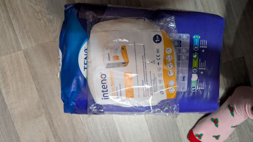 Pieluchy na noc dla dorosłych rozmiar M +gratis