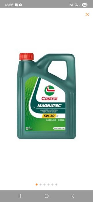 Oleo castrol 5w30
