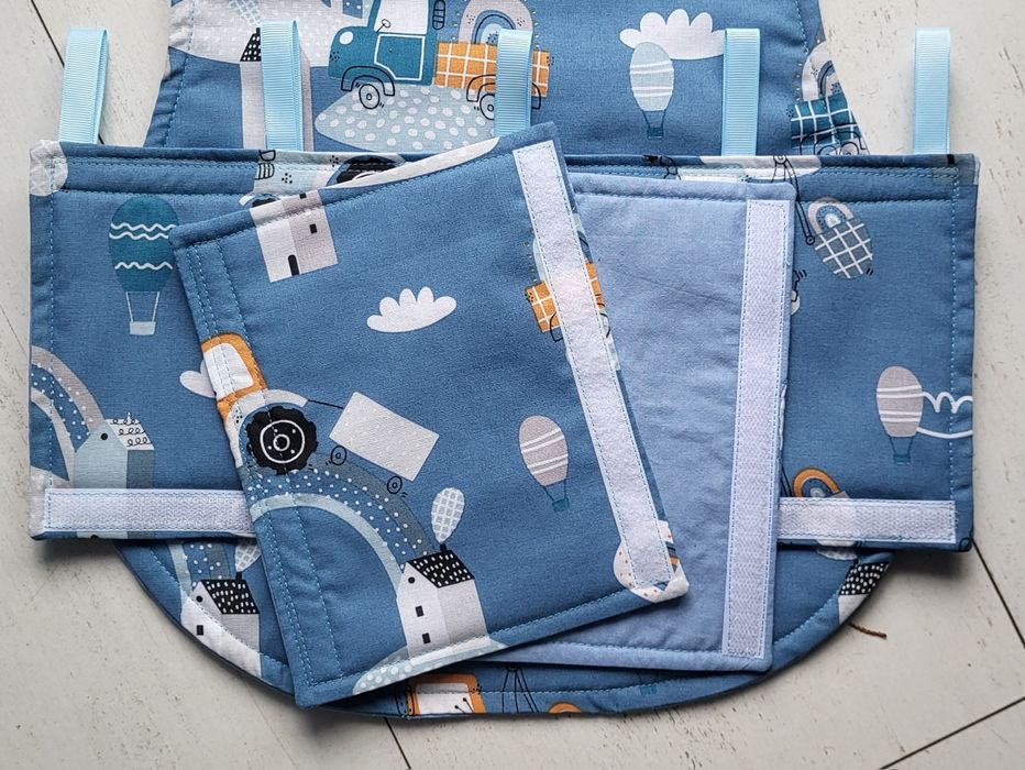 Wkładka do spacerówki. Komplet bawełniany.